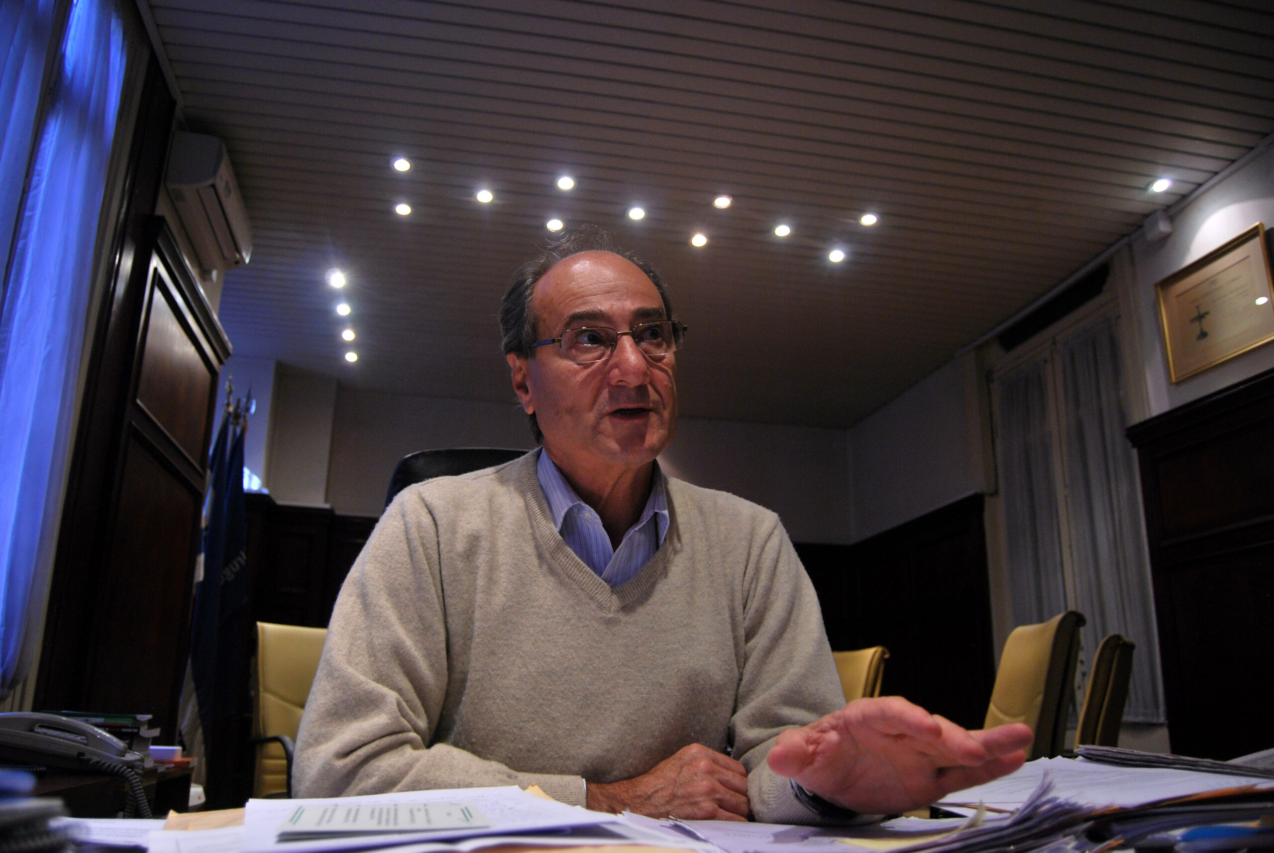 Prof. Ernesto Irurueta, Director Nacional de Deporte. Foto: Edwar Braida.