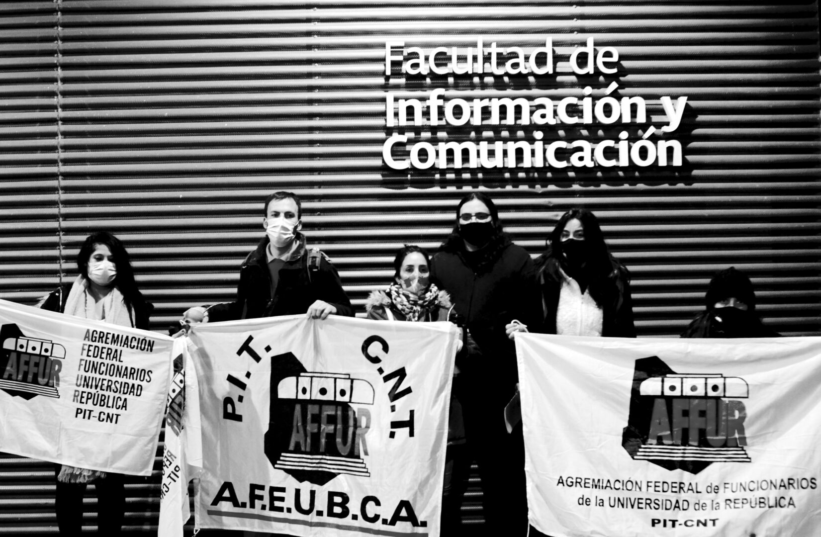 Movilización por presupuesto, FIC 12/08/20. Foto: Camila Méndez.