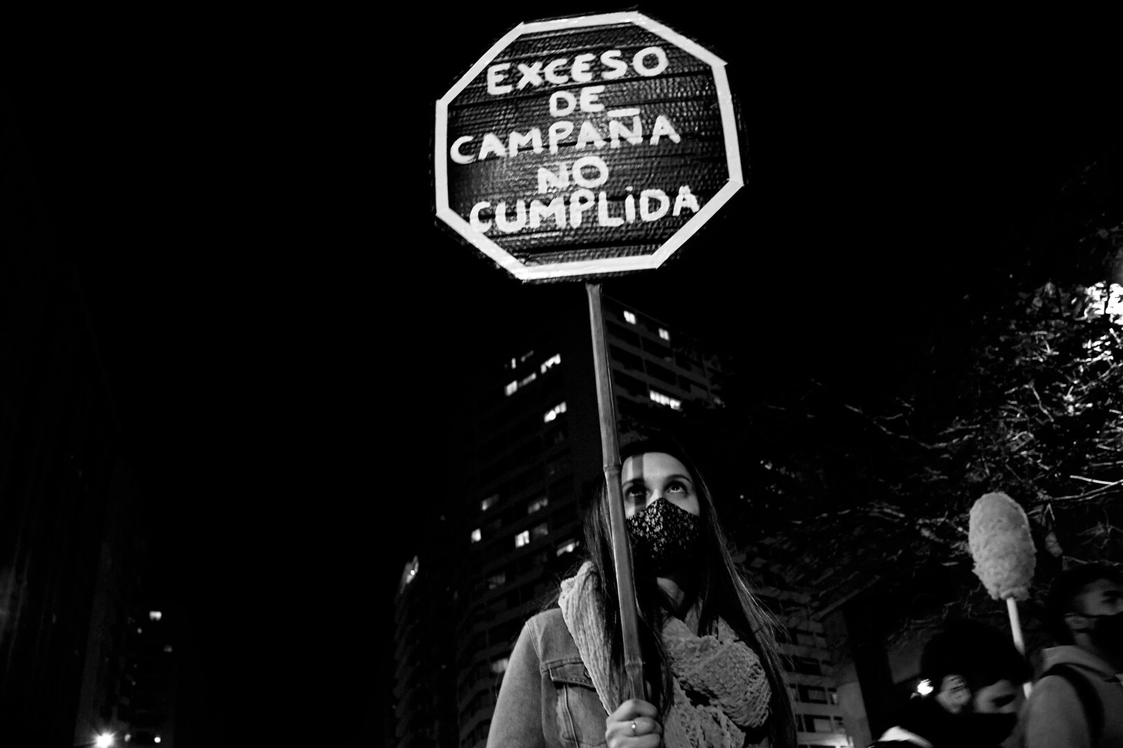 Marcha del 14 de agosto. Foto: Camila Méndez, 14/08/2020.