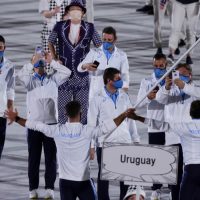 Desfile inaugural de los últimos Juegos de Tokio 2020. Foto: Comité Olímpico Uruguayo