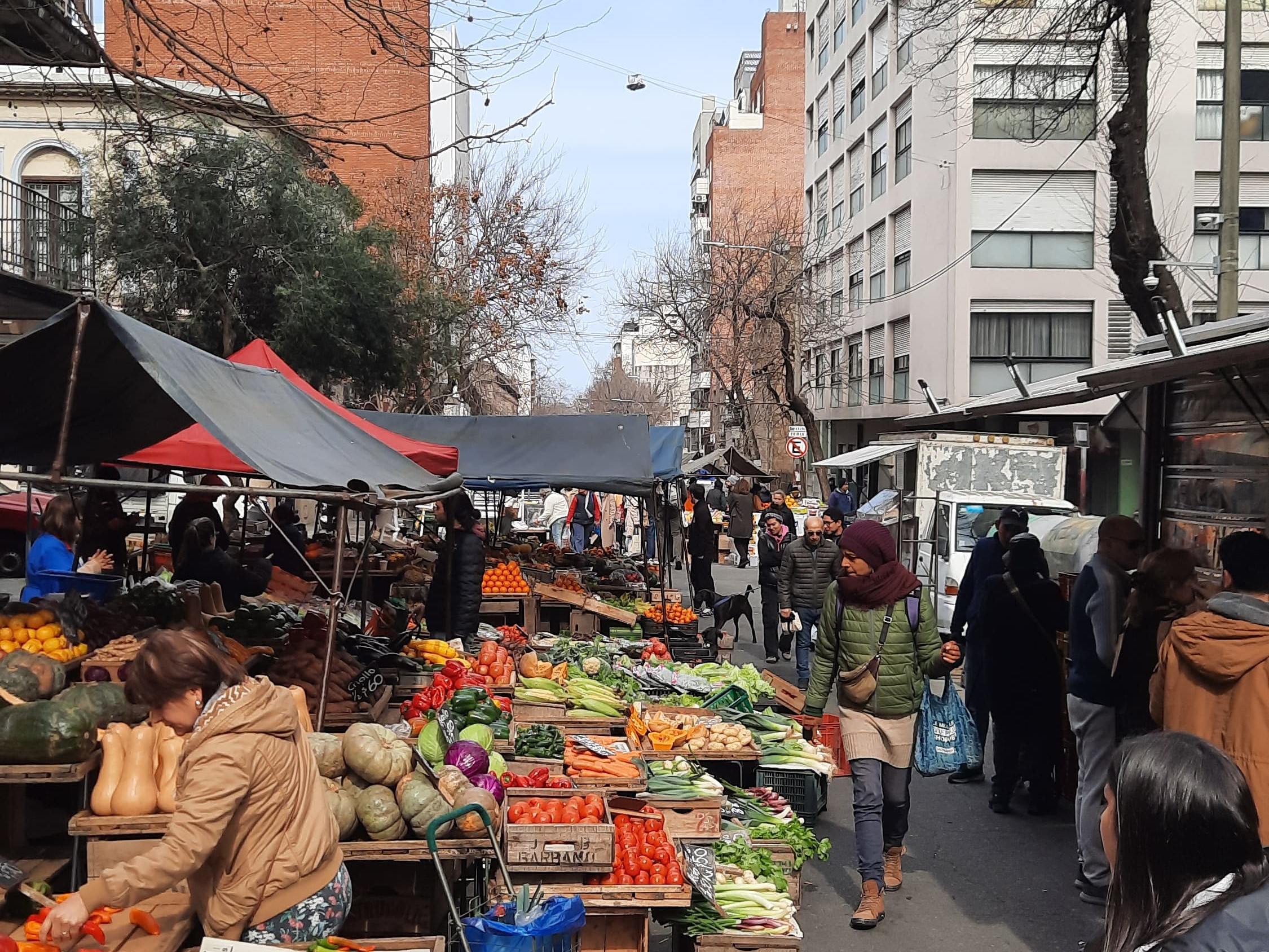 Feriante desde la cuna